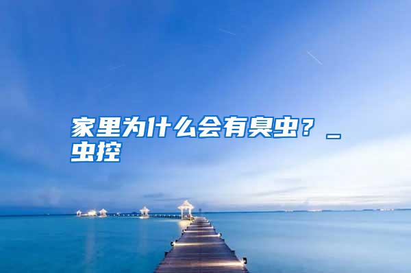 家里為什么會有臭蟲?_蟲控