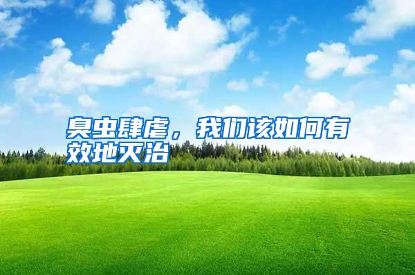 臭蟲肆虐，我們?cè)撊绾斡行У販缰?/></p>
					 <p style=