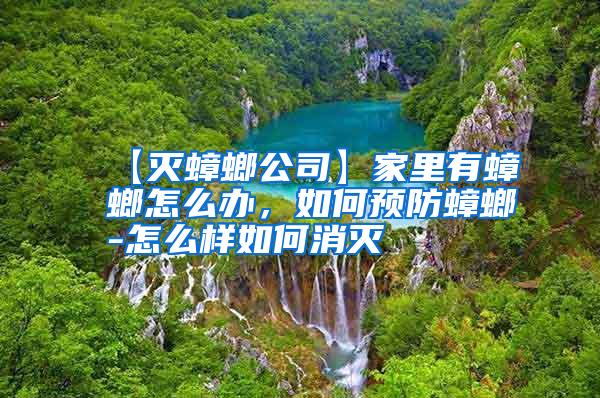 【滅蟑螂公司】家里有蟑螂怎么辦,如何預(yù)防蟑螂-怎么樣如何消滅