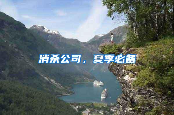 消殺公司，夏季必備