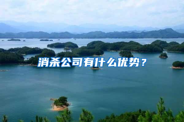 消殺公司有什么優(yōu)勢(shì)？